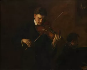 Music by Thomas Eakins Oil Painting
