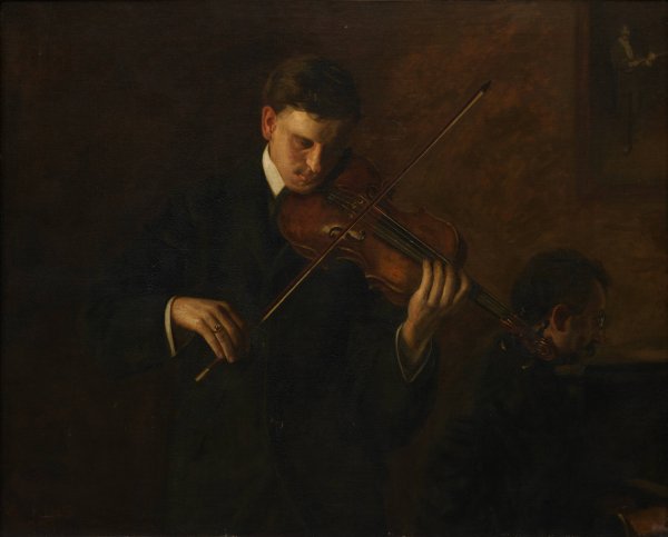 Main Product Photo of Music  Painting by Thomas Eakins