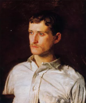 Portrait of Douglass Morgan Hall by Thomas Eakins Oil Painting