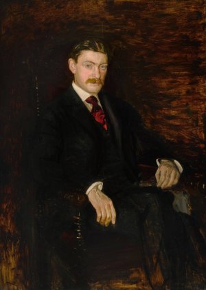 Portrait of Dr. Joseph Leidy, II by Thomas Eakins Oil Painting