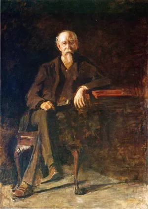 Portrait of Dr. William Thompson by Thomas Eakins - Oil Painting Reproduction