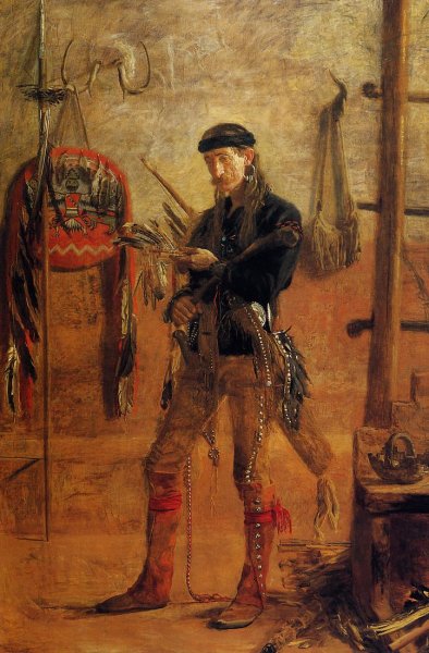 Main Product Photo of Portrait of Frank Hamilton Cushing Painting by Thomas Eakins