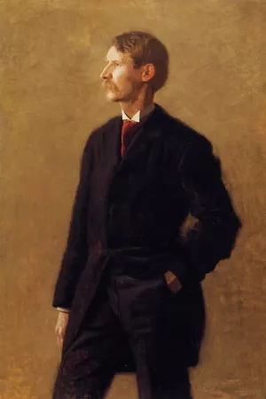 Portrait of Harrison S. Morris by Thomas Eakins - Oil Painting Reproduction