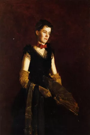 Portrait of Letitia Wilson Jordan Oil painting by Thomas Eakins