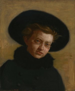 Portrait of Lillian Hammit by Thomas Eakins Oil Painting
