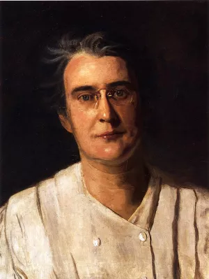 Portrait of Lucy Langdon Williams Wilson by Thomas Eakins Oil Painting