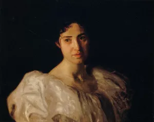 Portrait of Lucy Lewis by Thomas Eakins Oil Painting