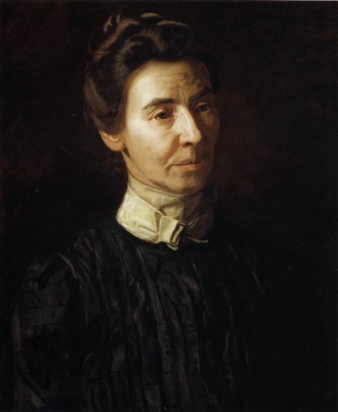 Main Product Photo of Portrait of Mary Adeline Williams Painting by Thomas Eakins