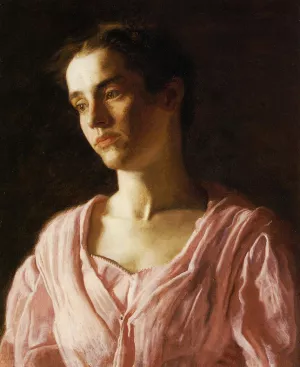 Portrait of Maud Cook by Thomas Eakins - Oil Painting Reproduction
