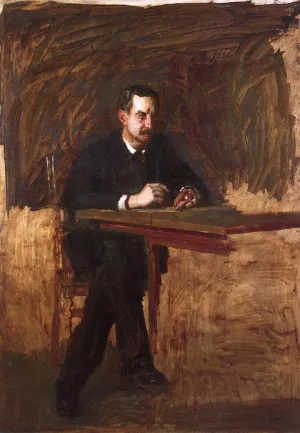 Portrait of Professor William D. Marks Oil painting by Thomas Eakins