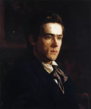 Portrait of Samuel Murray painting by Thomas Eakins