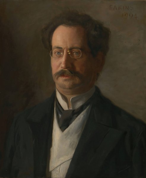Main Product Photo of Portrait of Samuel Myers  Painting by Thomas Eakins