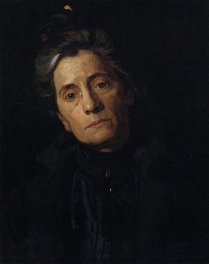 Portrait of Susan MacDowell Eakins by Thomas Eakins Oil Painting