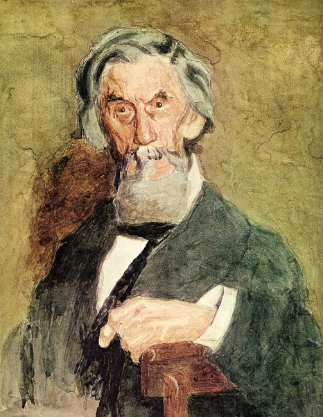 Main Product Photo of Portrait of William H. MacDowell Unfinished Painting by Thomas Eakins