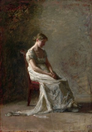 Retrospection by Thomas Eakins Oil Painting