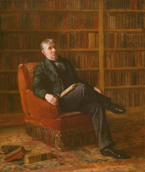 Main Product Photo of Riter Fitzgerald  Painting by Thomas Eakins