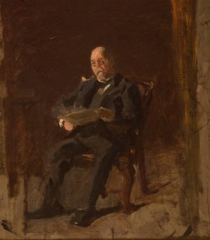 Robert M. Lindsay by Thomas Eakins Oil Painting