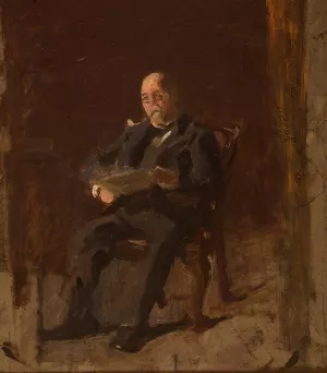 Robert M. Lindsay by Thomas Eakins Oil Painting