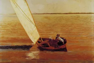 Sailing painting by Thomas Eakins
