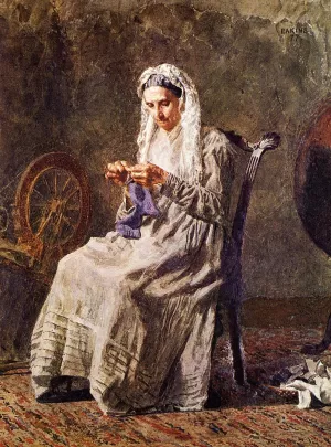 Seventy Years Ago by Thomas Eakins Oil Painting