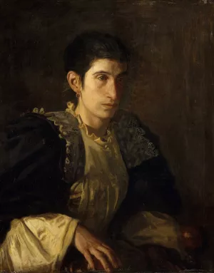 Signora Gomez d'Arza by Thomas Eakins Oil Painting
