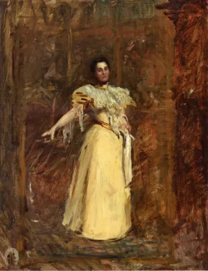Study for The Portrait of Miss Emily Sartain Oil painting by Thomas Eakins