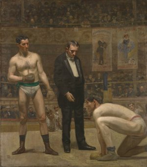 Taking the Count by Thomas Eakins Oil Painting