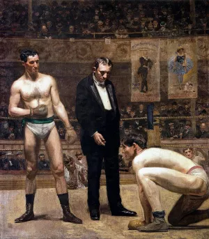 Taking the Count painting by Thomas Eakins