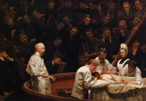 The Agnew Clinic painting by Thomas Eakins