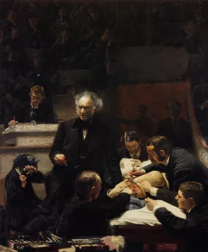 The Gross Clinic by Thomas Eakins - Oil Painting Reproduction