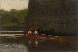 The Oarsmen by Thomas Eakins Oil Painting