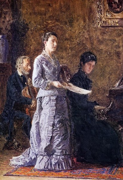 The Pathetic by Thomas Eakins - Hand-Painted Oil Painting Reproduction