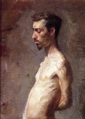Wallace Posing by Thomas Eakins Oil Painting