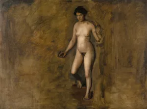 William Rush's Model by Thomas Eakins Oil Painting
