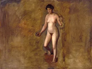 William Rush's Model by Thomas Eakins Oil Painting
