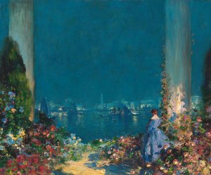An Enchanted Evening, Venice by Thomas Edwin Mostyn Oil Painting