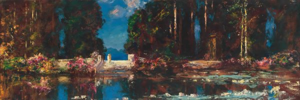 Main Product Photo of The Terrace Painting by Thomas Edwin Mostyn