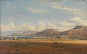 View of Palermo by Thomas Fearnley Oil Painting