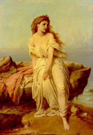Miranda by Thomas Francis Dicksee Oil Painting