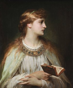 Ophelia by Thomas Francis Dicksee Oil Painting