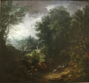 A Grand Landscape painting by Thomas Gainsborough