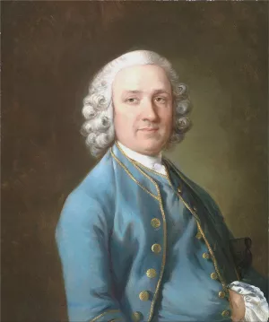 A Man Called Mr. Wood, the Dancing Master painting by Thomas Gainsborough