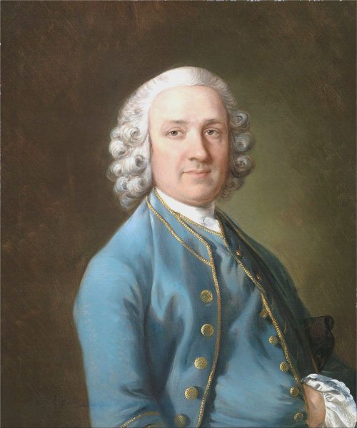 Main Product Photo of A Man Called Mr. Wood, the Dancing Master Painting by Thomas Gainsborough
