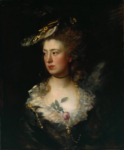 Main Product Photo of An Associate of the Prince of Wales Painting by Thomas Gainsborough
