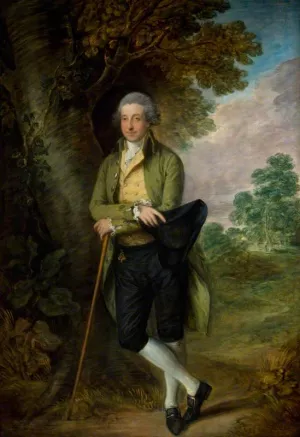 Arthur Chichester, 1st Marquess of Donegall by Thomas Gainsborough - Oil Painting Reproduction