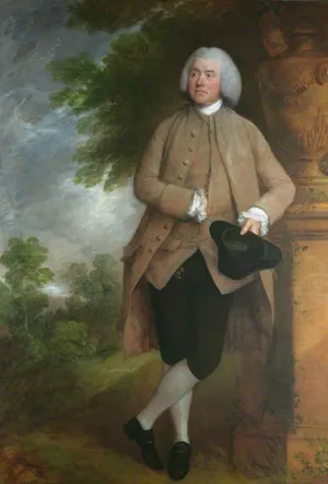 Charles Tudway by Thomas Gainsborough - Oil Painting Reproduction