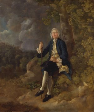 Clayton Jones by Thomas Gainsborough Oil Painting