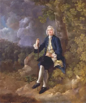 Clayton Jones by Thomas Gainsborough Oil Painting