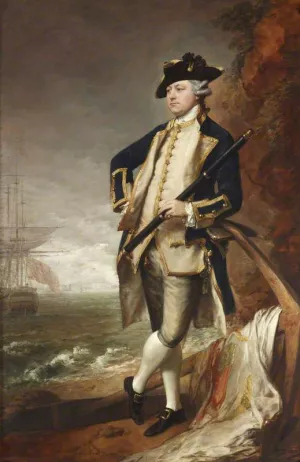 Commodore, Later Vice-Admiral, The Honourable Augustus Hervey painting by Thomas Gainsborough