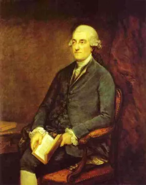 Dr. Isaac Henrique Sequeira Oil painting by Thomas Gainsborough